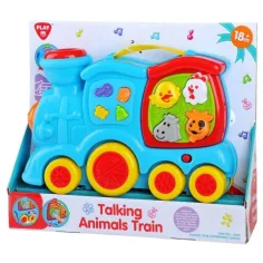 Playgo: Divertido tren de bebé con animales y sonido