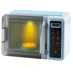 imagen de Playgo: Horno de microondas con luz, sonido y elementos móviles 25x12x17cm 2