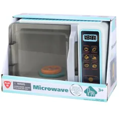 Playgo: Horno de microondas con luz, sonido y elementos móviles 25x12x17cm