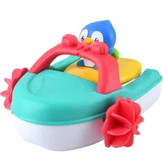 Playgo: Juguete de baño pingüino de motorcito