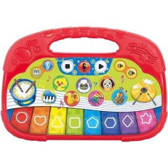 imagen de Playgo: Piano de bebé orquesta de animales feliz 2