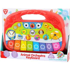 Playgo: Piano de bebé orquesta de animales feliz