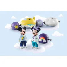 imagen de Playmobil 1.2.3 & Disney: Mickey y Minnie Mouse con avión de nubes (71320) 2