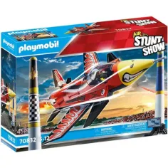 Playmobil: Air Stuntshow - "Sas" avión a chorro (70832)