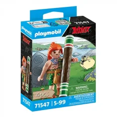Playmobil: Asterix - Figura de Mac Olwad (71547)