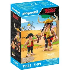 Playmobil: Asterix - Quibelez de Saporan y Pepe figuras (71545)