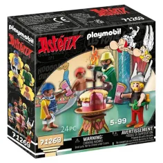 Playmobil: Asterix - Tarta envenenada de Artifis (71269)