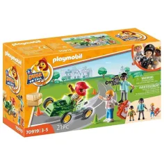 Playmobil: Pato en Llamada Rescate en Competencia (70919)