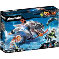 Playmobil: Top Agents - SPY TEAM Vehículo de Nieve (70231)