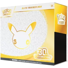 Pokémon TCG: 30th Elite Trainer Box 30th Celebration paquete de coleccionista