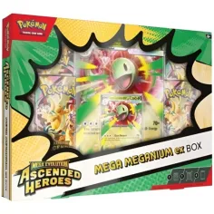 Pokémon TCG: Mega Evolución - Héroes Ascendidos - Mega Meganium ex Box