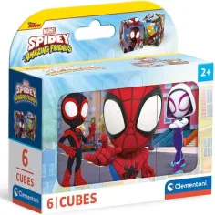 Póki y sus maravillosos amigos 6 piezas de cubos de cuentos - Clementoni