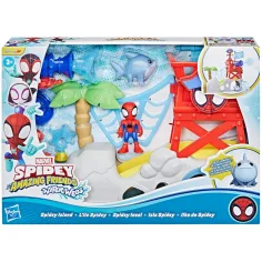 Póki y sus maravillosos amigos Waterwebs: El set de juego de la isla de Póki - Hasbro
