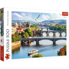 Praga, República Checa puzzle de 500 piezas - Trefl