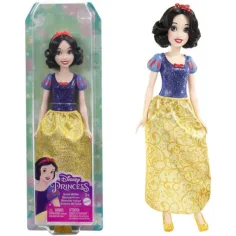 Princesas Disney: Muñeca de princesa Blancanieves brillante - Mattel