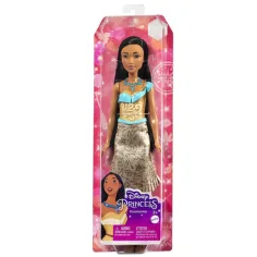 Princesas Disney: Muñeca Pocahontas Princesa Brillante - Mattel