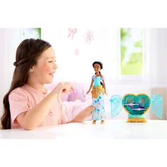imagen de Princesas Disney - Muñeca Sorpresa Corazón Desnudo - Jasmine - Mattel 2