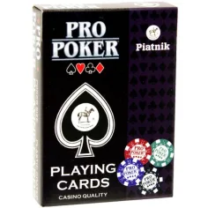 PRO Poker Club naipes de póker (1x55 cartas) - Piatnik