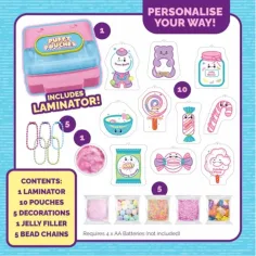 imagen de Puffy Pouches: Set de diseño de charm Pufi - dulces 2