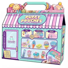 Puffy Pouches: Set de diseño de encanto Pufi - heladería