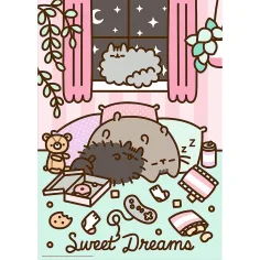 imagen de Pusheen dulces sueños rompecabezas de 1000 piezas - Trefl 2