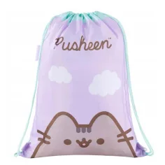 Pusheen mochila deportiva lila, 43x34cm