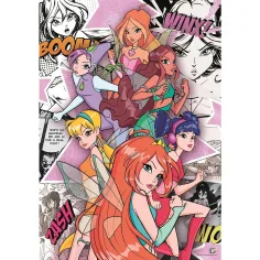 imagen de Puzzles de las hadas del club Winx 500 piezas - Clementoni 2