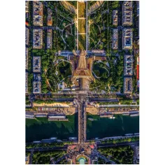 imagen de Puzzle compacto de 1500 piezas sobre París - Clementoni 2