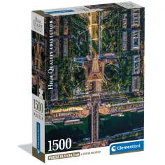 Puzzle compacto de 1500 piezas sobre París - Clementoni