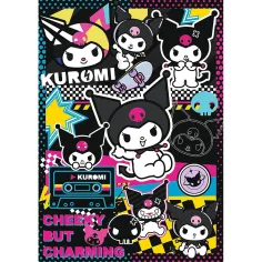 imagen de Puzzle de 1000 piezas de Kuromi travieso y lindo - Trefl 2
