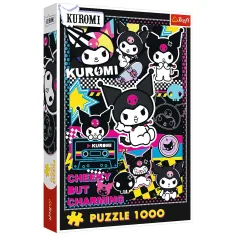 Puzzle de 1000 piezas de Kuromi travieso y lindo - Trefl