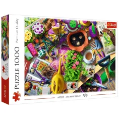 Puzzle de 1000 piezas de la jardinería - Trefl