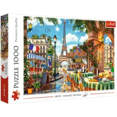 Puzzle de 1000 piezas de París en la mañana - Trefl