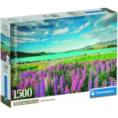 Puzzle de 1500 piezas del lago Tekapo Nueva Zelanda HQC - Clementoni