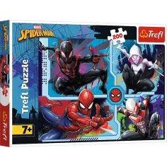 imagen de Puzzle de 200 piezas de Marvel Spiderman - Trefl 1
