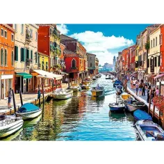 imagen de Puzzle de 2000 piezas de la isla de Murano en Venecia - Trefl 2