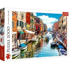 Puzzle de 2000 piezas de la isla de Murano en Venecia - Trefl