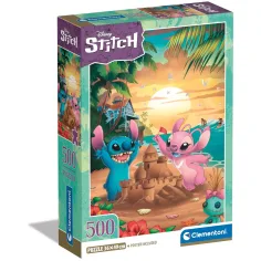 Puzzle de 500 piezas de Disney Stitch - Clementoni
