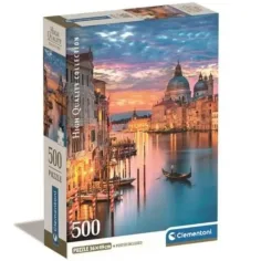 Puzzle de 500 piezas de las luces de Venecia - Clementoni