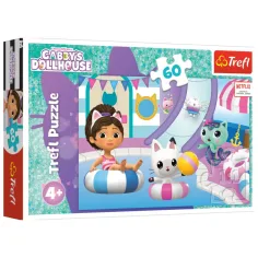 Puzzle de 60 piezas de la casa de Gabi - Trefl