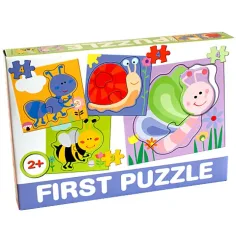 Puzzle de Bebé con Mariposas - D-Toys