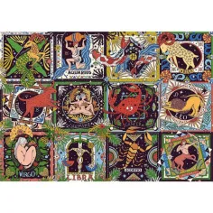 imagen de Puzzle de signos del zodiaco de 1000 piezas - Trefl 2