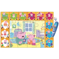 imagen de Puzzle de suelo interactivo de Peppa Pig de 24 piezas - Clementoni 3