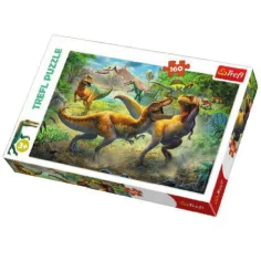 Puzzle de Tyrannosaurus Rex Luchador de 160 piezas - Trefl