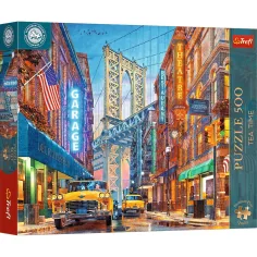 Puzzle EB: Puente de Manhattan, Nueva York 500 piezas premium – Trefl