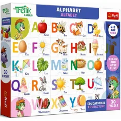 imagen de Puzzle educativo de 30 piezas de Treflik Ábécé - Trefl 1