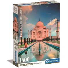 Puzzle HQC de 1500 piezas del Taj Mahal 59,5x84,5cm - Clementoni
