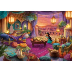 imagen de Puzzle mágico del palacio de Jazmín de las Princesas Disney de 500 piezas – Clementoni 2