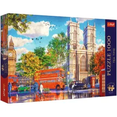 Puzzle premium de 1000 piezas de vista callejera de Londres - Trefl