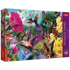 imagen de Puzzle premium de 1000 piezas Jardín de Aves Hora del Té - Trefl 1